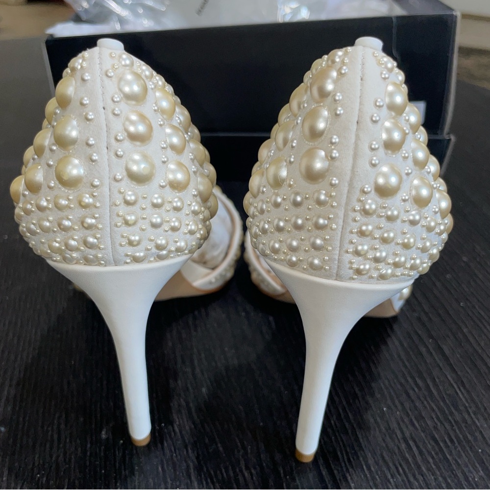 Kenjay d’Orsay Pumps - Pearl Heels - Picture 4 of 6